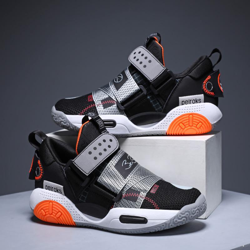 2025 new basketball shoes, boys and girls, middle and university students, non-slip and wear-resistant sports running shoes, breathable sneakers