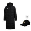 Li Ning Puffer Jacket Unisex Black YFMU009-1