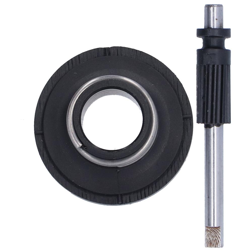 2PCS Compact Worm Gear Kit ABS Oil Pump Pinion for Husqvarna 435 440E 445 450E 340 345 350