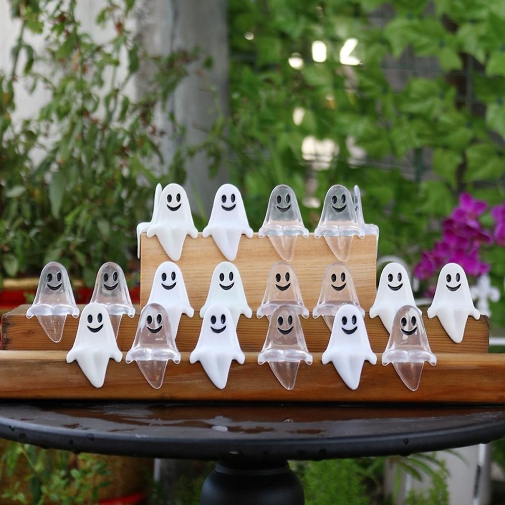 20pcs Mini Smiling Ghost Decoration Halloween Ghost Statue Decorations  Desktop Decoration