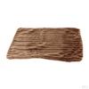 Striped Flannel Throw Pillow Case Cushion Cover Bedroom W/Zipper