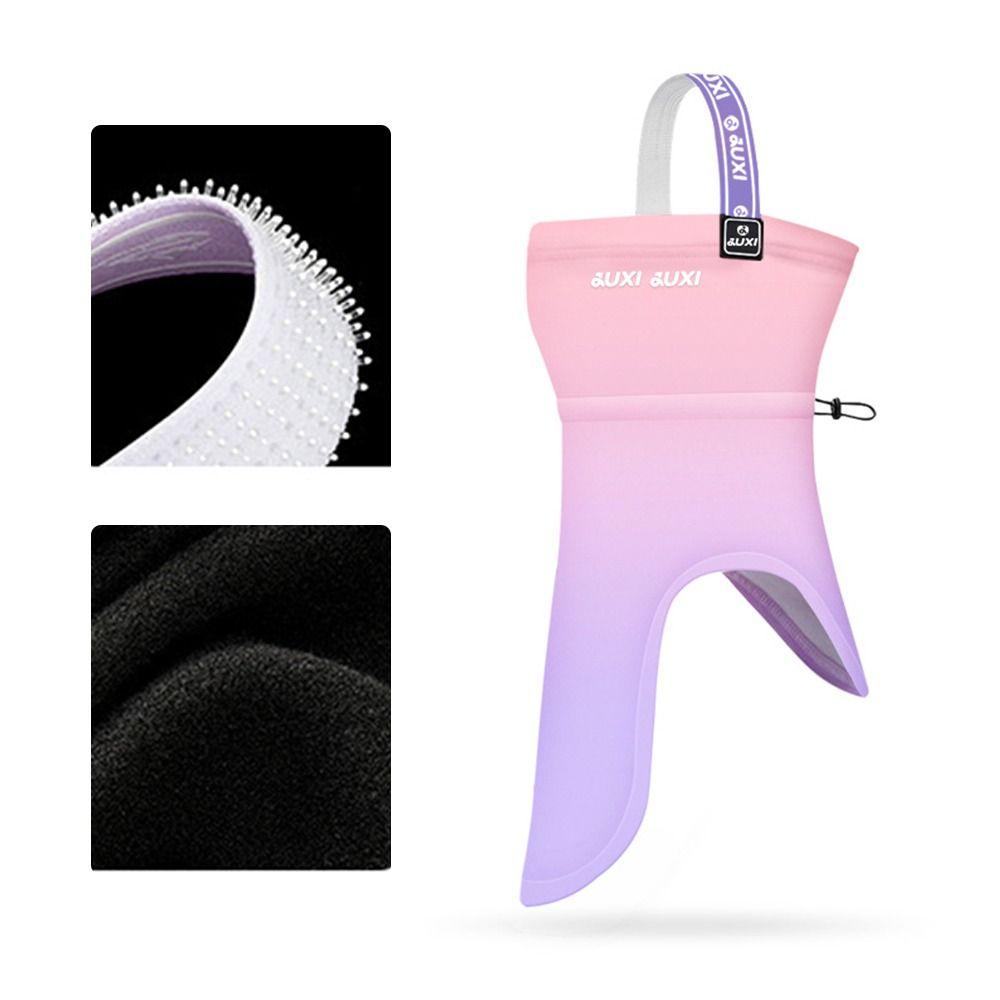 Keep Warm Winter Ring Scarf Fixed Headband Soft Muffler Multifunctional Full Face Mask Outdoor