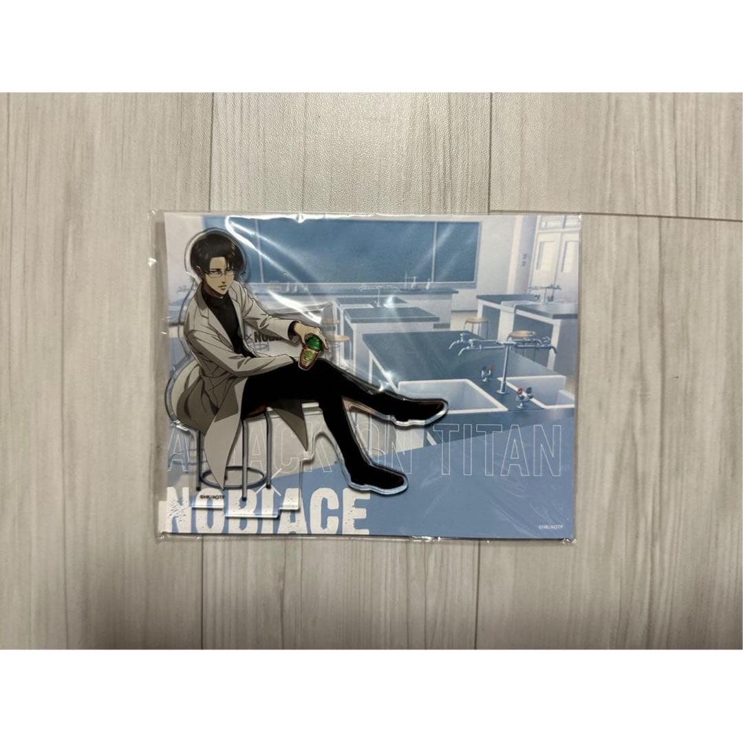 Used Attack on Titan NOBIACE Levi Acrylic Stand Acsta