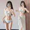 Bikini Queen Split Sexy Three-piece Swimsuit Slimming Niche Vacation Women