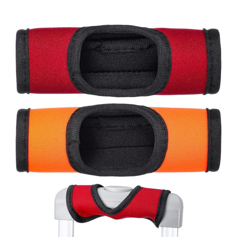 1 kus Pohodlná neoprenová rukojeť na zavazadlo Úchop Cestovní taška Zavazadlo Kufr Ochranný kryt Měkký identifikátor Rukojeť kočárku