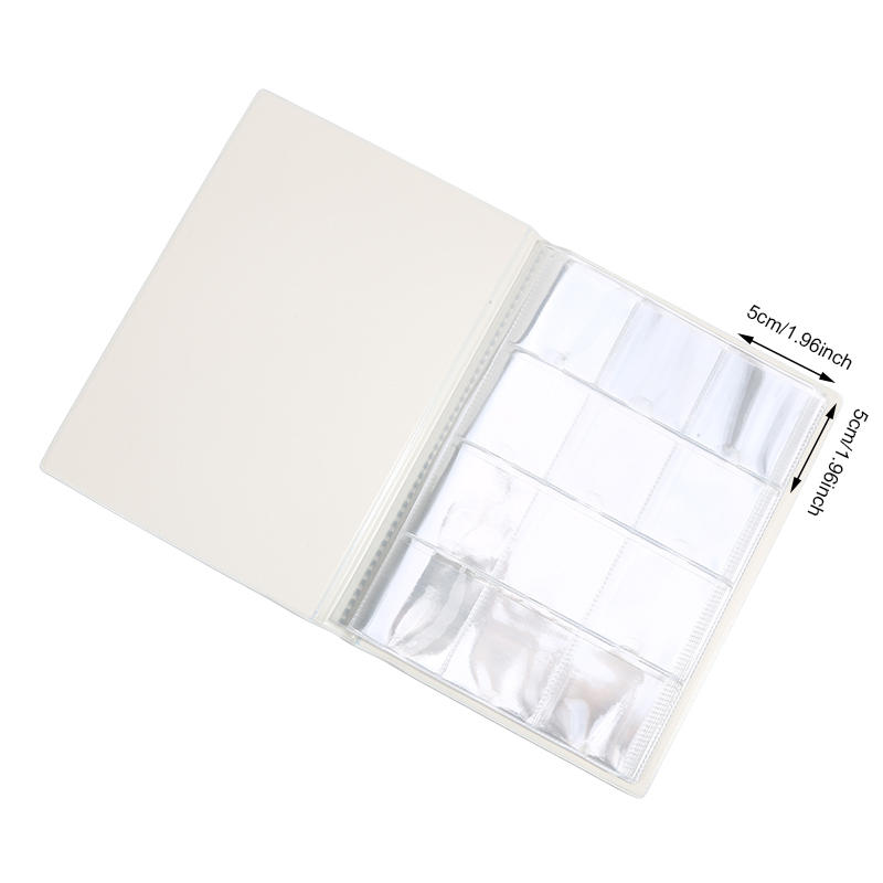 120-Grid Coin Collecting Book with 10 Pages Lightweight Coin Storage Case Organizer Holder Album for Collectors