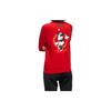 adidas Neo CNY Minnie Print Sport Sweatshirt Damen Oberteile Hellkarmesinrot GE7770