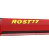CUESOUL ROST 77 Transparency Integrated Flight Big Wing Shape Set of 3 Clear Red Flight Yellow Logo L Size (CS-77-4T-L)