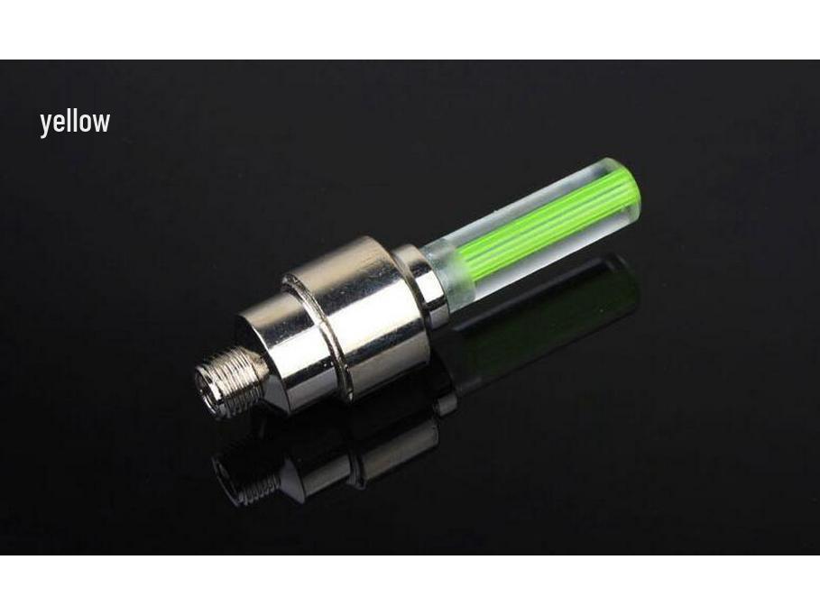 Fluorescent Bicycle Valve Stem Light for Mountain Bikes