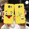 Hülle Für Samsung Galaxy A7 2017 Hülle Niedlich Bemalte Silikon Weiche TPU Handy Rückseite Abdeckung Stoßstange Für Samsung A7 2017 A720 A720f Hüllen