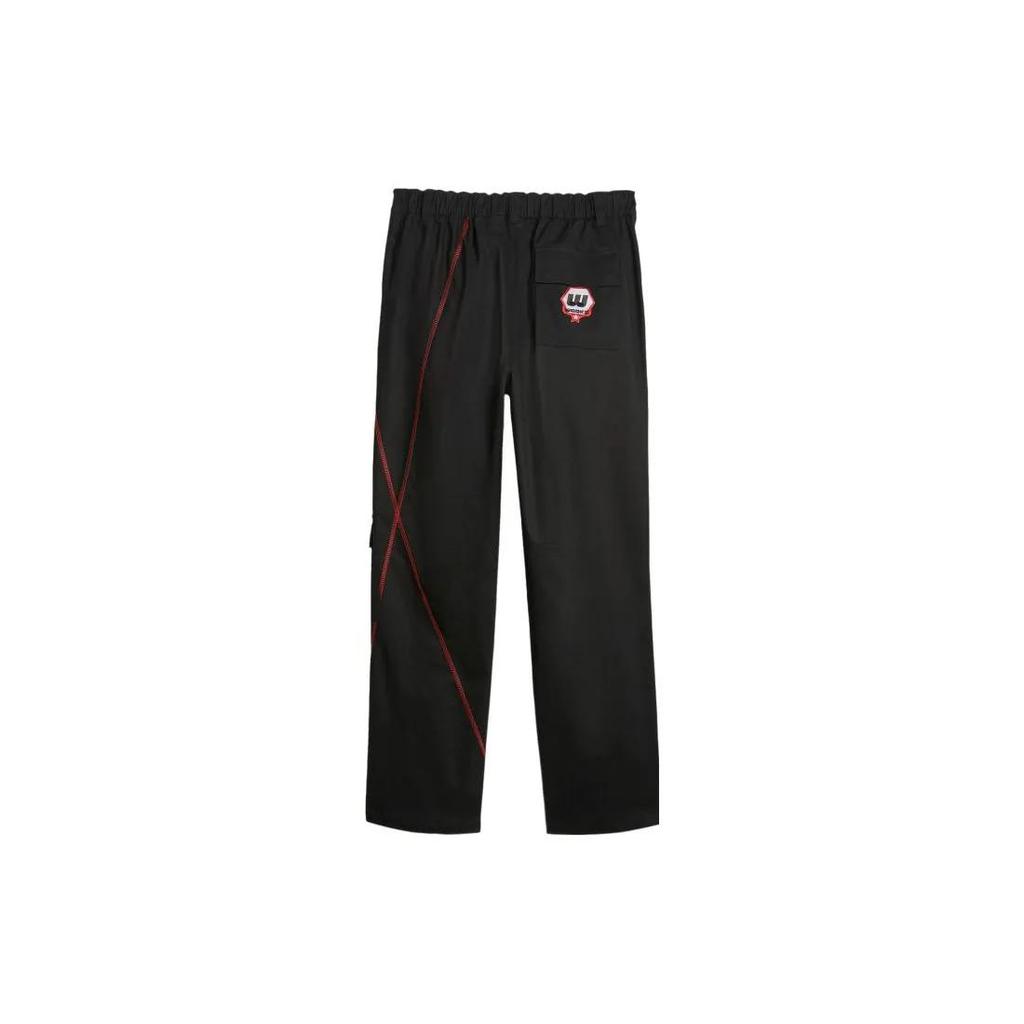 Puma Bmw Motorsports Garage logo-patch trousers (Unisex) Casual Pants 621028 01