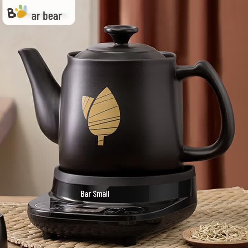 Bear 4L Fully Automatic Ceramic Herbal Medicine Decocting Pot CN plug (adapter included)