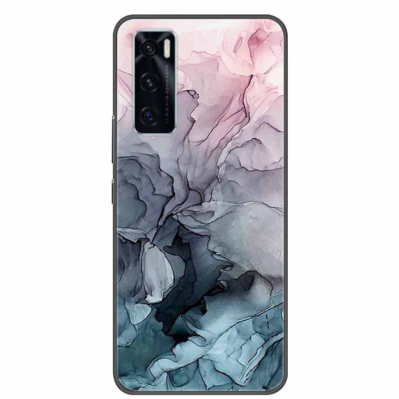 For Vivo V20 SE Case Marble Silicone Soft TPU Bumper Cover Coque For Vivo V20 SE Back Cover Cases for VivoV20 SE V20SE V 20 SE