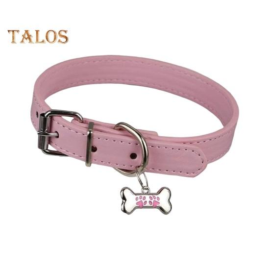 

Женское колье-колье, костяное ожерелье с несколькими отверстиями, регулируемая длина, металлическая пряжка, короткое ожерелье из искусственной кожи розовый