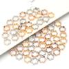 100pcs Flower Hollow CCB Beads Plastic Loose Spacer Beads For Jewelry Making DIY Handmade Bracelet Necklace Earrings Accessories
