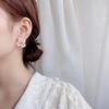 S925 Silver Needle Pink Laser Flower Earrings - Trendy 2020 High-End Design for Women