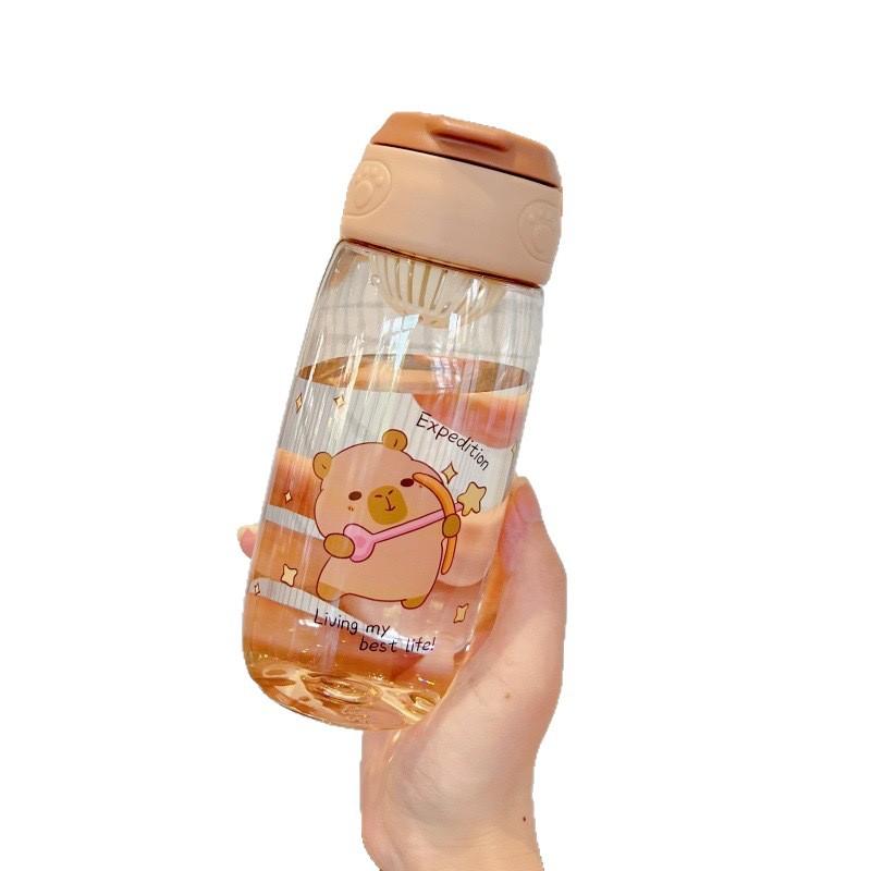 Water bottle Xinbeidi Kapibara children's water cup kindergarten baby school cup drinking kettle gift cup factory large capacity