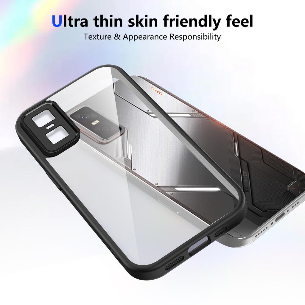 Transparent Acrylic Case for Infinix GT 30 20 Pro GT30 GT20 Pro PC Back Bumper Shockproof Clear Phone Cases Cover