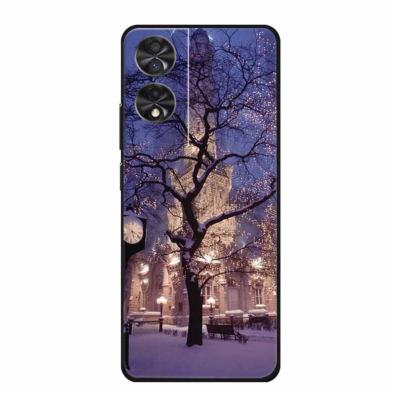 Do etui TCL 505 502 Luksusowe miękkie silikonowe etui na telefon z TPU Tylna okładka dla TCL505 TCL502 Kreskówkowe Ochronne Odporne na wstrząsy Urocze Fundas