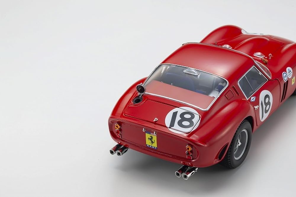 Kyosho Original Scale Ferrari 250GTO 1963 Daytona 3h Finished Product KS08438F 1/18 #18 (Red)
