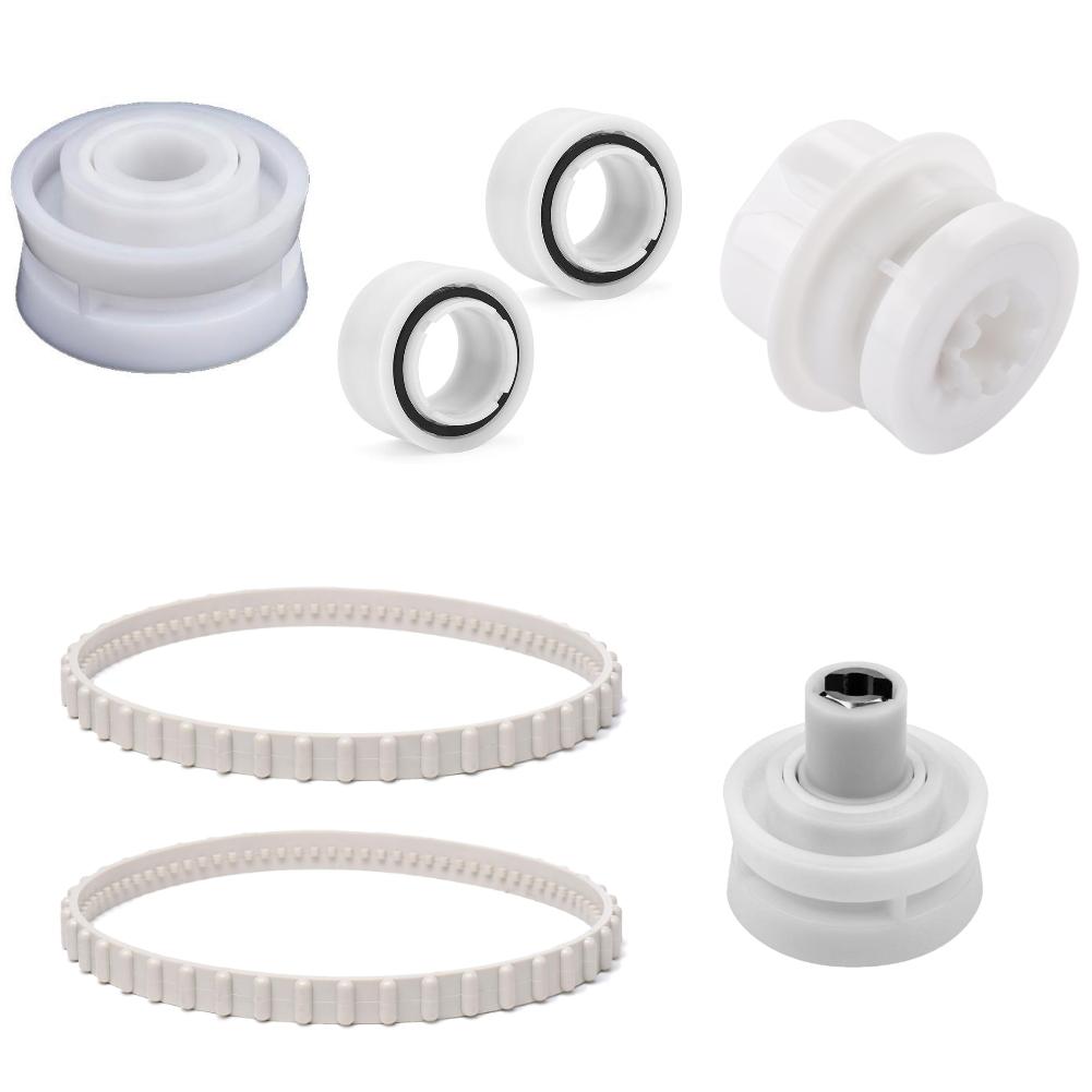 Drive Belt and Pulley Bearing Set RCX23002 and RCX26000/RCX26001/RCX26002/RCX26005 for Hayward RC9950 RC9950CUB RC9955CUB Models