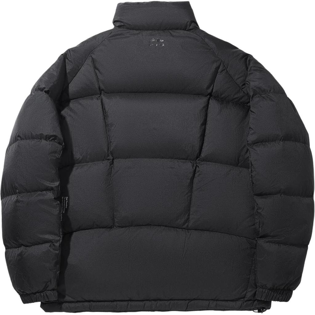 Li Ning Down Jackets Men's Caviar Black Stand Collar Moderate AYMV475-3