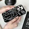 Zhitai Cartoon Silicone Case for iPhone 16 Pro Max, Compatible with Apple 14/13/15 Pro, Jelly Shell for 7/8/XS