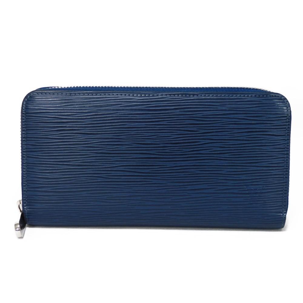 

Used 12564 Zippy Wallet M61873 7940 New LV Logo Dark Blue Navy Zip Around Epi Indigo Blue Unisex from Japan AUTHENTIC