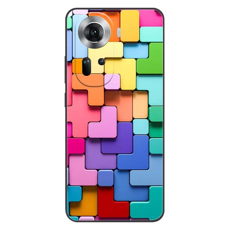 Für OPPO Reno11 5G Hülle für OPPO Reno11 F Funda Global Weiche Silikon Handyhülle für OPPO Reno 11 Pro 11F 5G Cover Coque 2024 Tasche