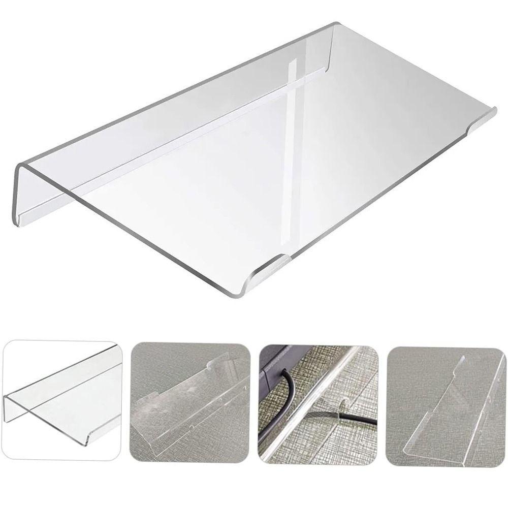 Ergonomic Design Acrylic Keyboard Stand Clear Keyboard Tray Computer Keyboard Holder  Home