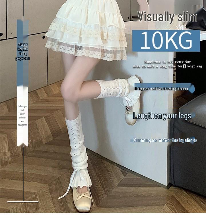 White Lace A-Line Mini Skirt: High Waist, Slimming, Puffy Design for Summer.