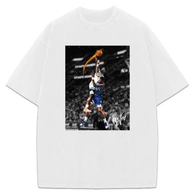 Anthony Edwards Dunk des Jahres Poster Benutzerdefiniertes Design Grafik-T-Shirt