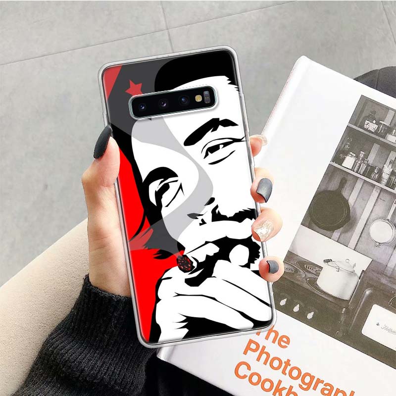 Che Guevara Phone Case For Samsung Galaxy S26 Ultra S23 S24 S25 Edge S20 FE S21 S22 Plus Soft Print Shell Cover Fundas Galaxy S2