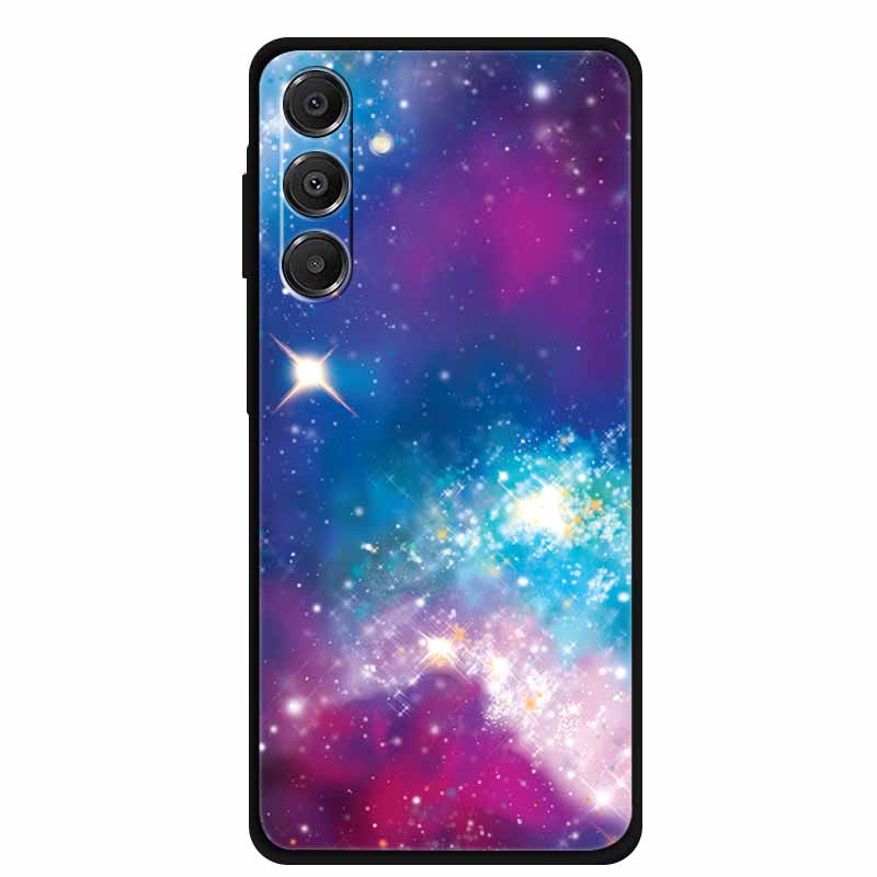 For SAMSUNG GALAXY A37 A57 5G Case Original Soft Silicone TPU Phone Cases Cover Samsung A57 A37 5G Fashion Protector Planet Capa