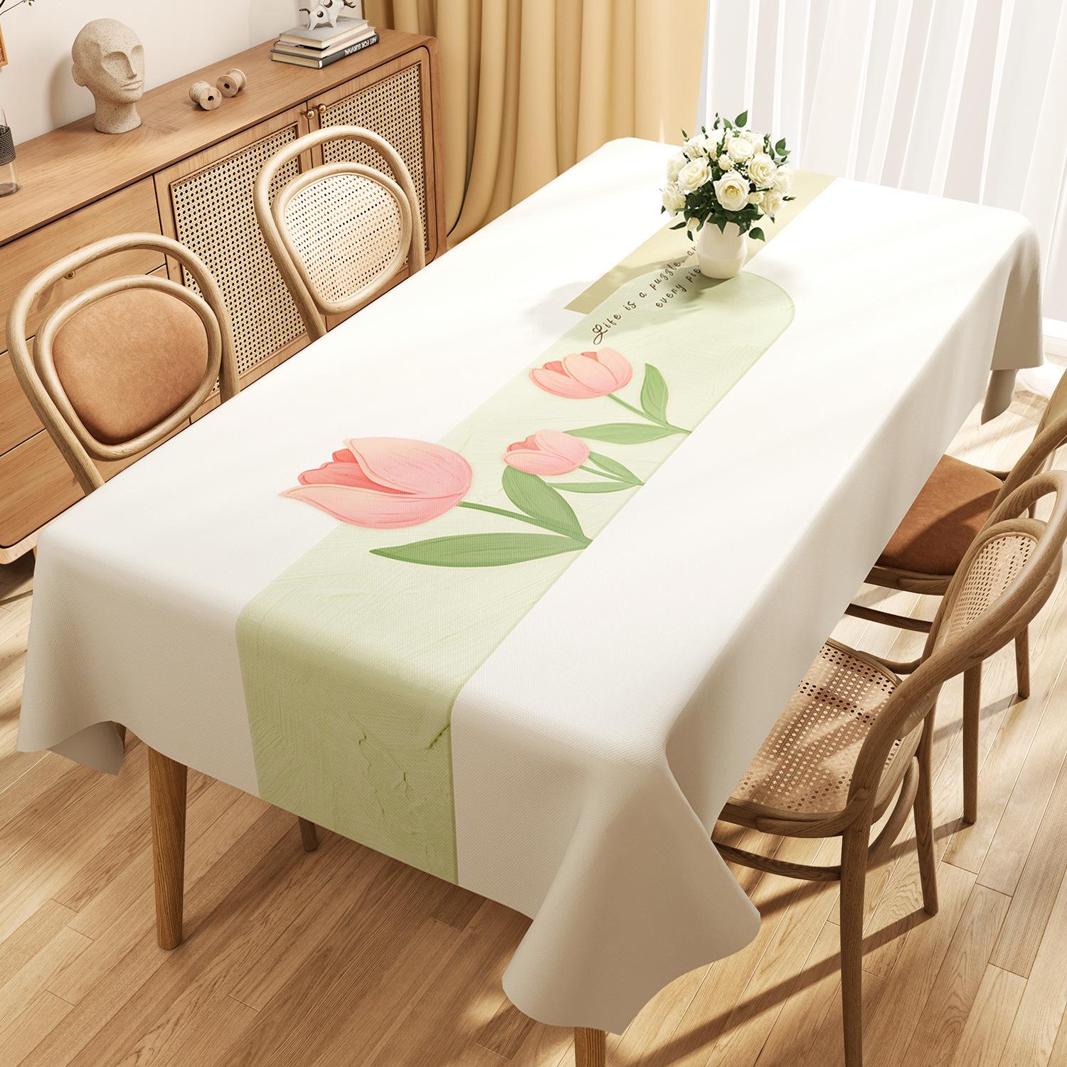 

Роскошная водонепроницаемая, маслостойкая, противоожоговая ПВХ-скатерть для прямоугольных журнальных столиков 120*160 cm