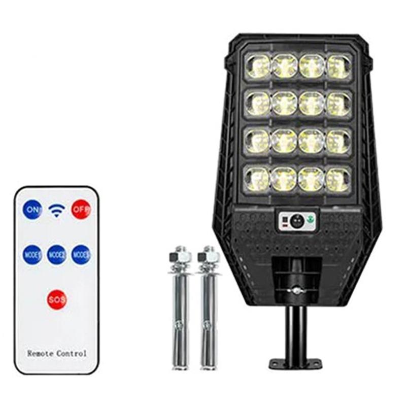 

W7208-4 Bright Garden Lamp Human Motion Sensor Solar Waterproof Home Yard Light (4 Rows) A