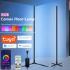 5V USB 180CM Smart RGB Corner Floor Lamp Music Sync Atmosphere Light Multi-Color Gradient Stand Lighting Lamp