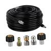 Drain Cleaning Kit for Pressure Washers, Hose, Garden Accessory, Flexible,