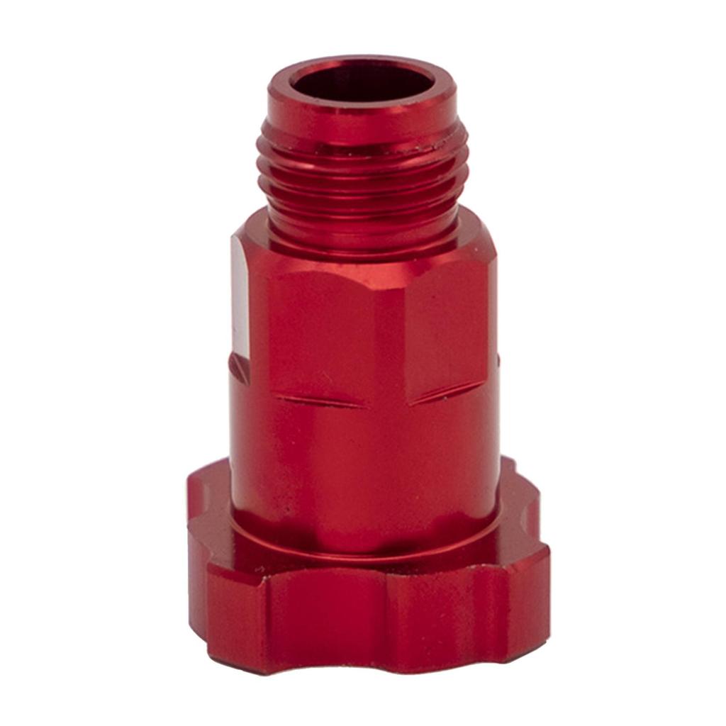 Aluminum Outlet Red Spray Gun Connector Adapter Spray Gun Disposable Pot Adapter