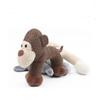 Animal Shape Cute Pet Interactive Squeaky Sound Toy Dog Teeth Cleaning Bite-resistant Plush Linen Toys Accompanying Toys