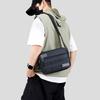 Borsa a tracolla leggera da uomo multistrato in nylon, alla moda, casual, per viaggi d'affari, resistente, con tracolla rimovibile