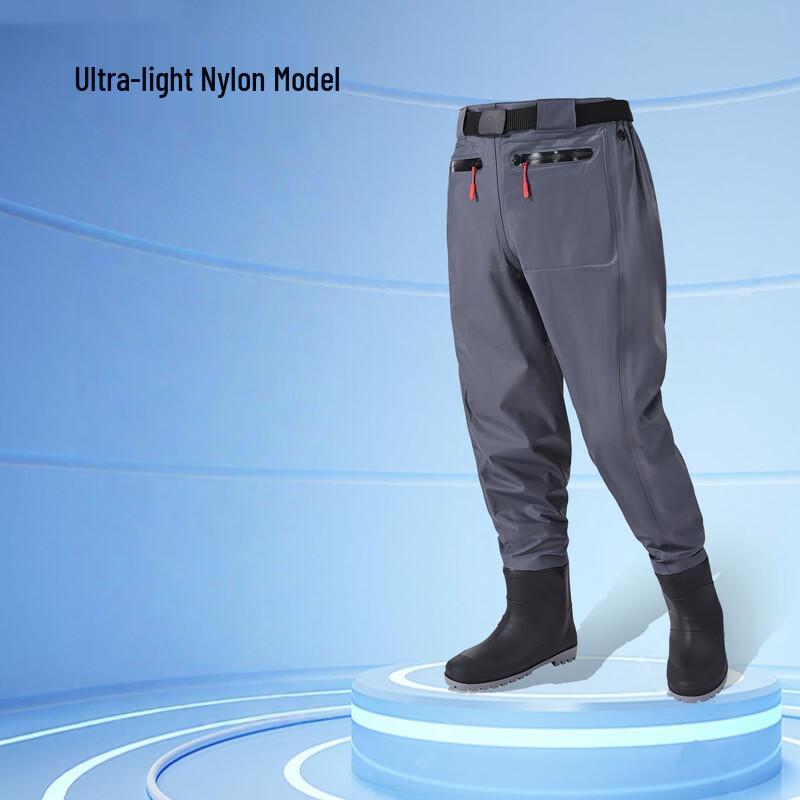 OEING Waterproof Fishing Waders with Rain Boots