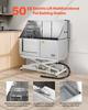 127 Cm Electric Dog Grooming Bath Tub Stainless Steel W Water Filter Left