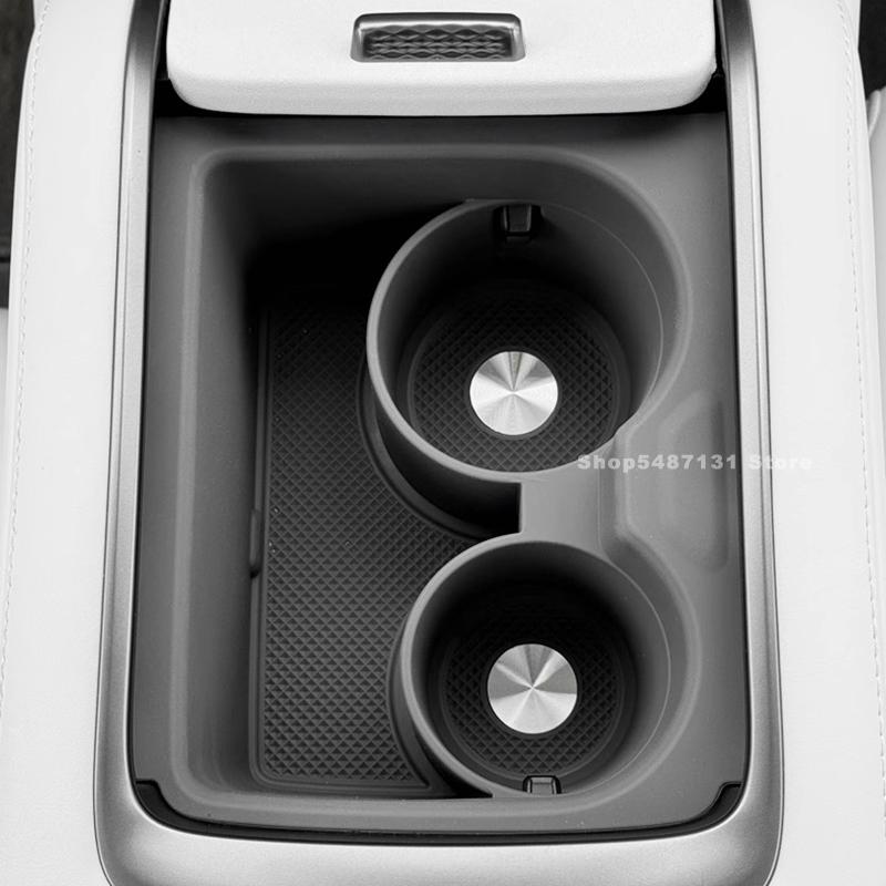 Car Central Console Water Cup Storage Box for ZEEKR 7X Interior Accessories 2025 for LHD