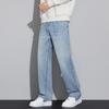 2025 Autumn/Winter Men's Retro High Street Loose Straight-Leg Jeans