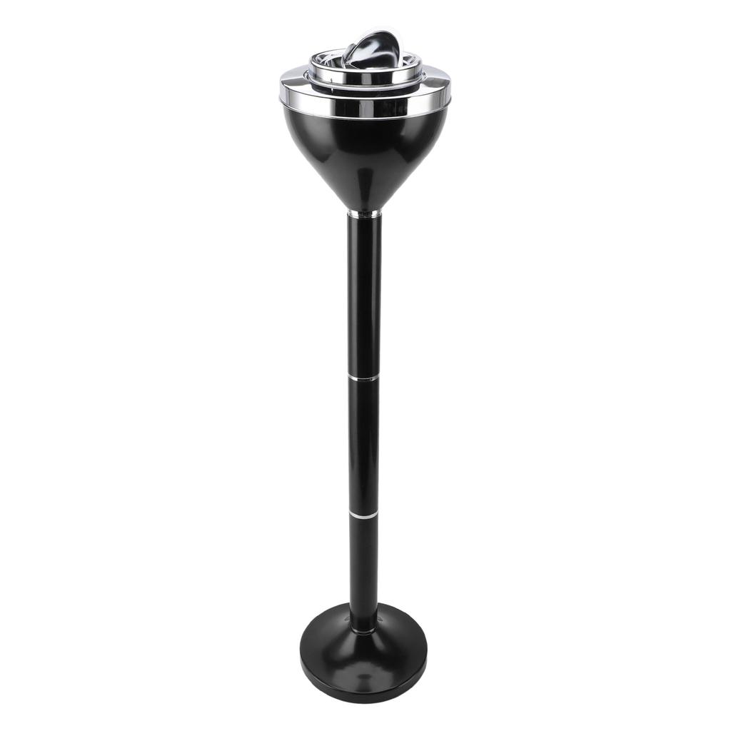 Standing Ashtray Iron Creative Self Cleaning Detachable Floor Standing Ash Tray with Lid for Restaurant KTV Bar Hotel