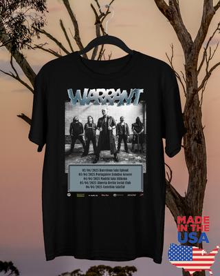 Warrant Band 2025 Spain Tour T Shirt Unisex T-Shirt