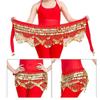 Creative Dancing Waist Belt Glitter Sequins Bellydance Coins Belt Stage Wearing