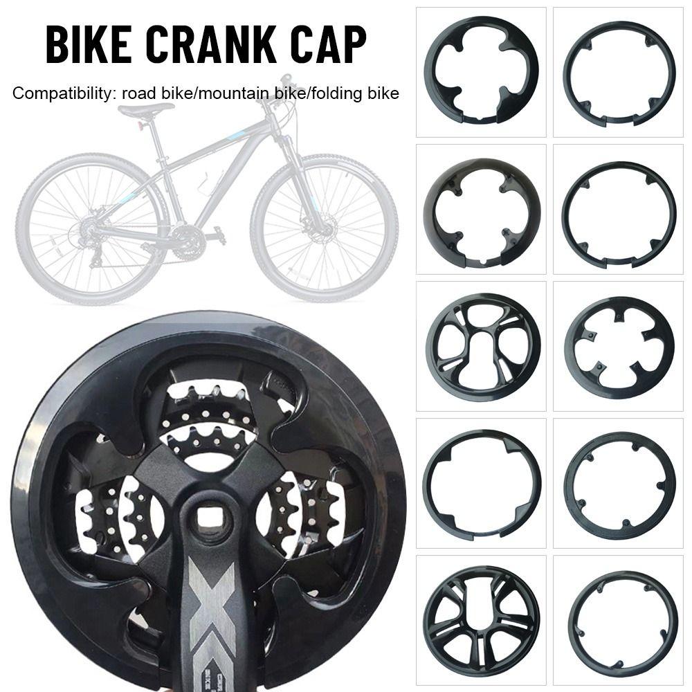 Chainring Crank Set Bicycle Tooth Plate Chain Wheel Guard Bike Crank Cap Universal Crank Cover