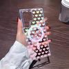 Sweet sister dopamine gradual change love mobile phone case Samsung S25/S26ultra with magnetic transparent anti-drop protective case